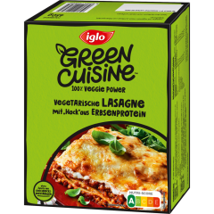 iglo Green Cuisine Lasagne mit veganem Hack 450 g 