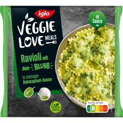 iglo Veggie Love Meals Ravioli mit dem Blubb 400 g 