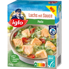 iglo ASC Lachs mit Sauce Pesto 250 g 