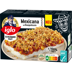 iglo ASC Schlemmer-Filet Mexicana mit Knusperkruste 380 g 