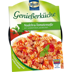 KEUNECKE Genießerküche Nudeln & Tomatensoße mit Jagdwurst 400 g 