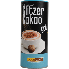 Decocino Glitzer Kakao gold 100 g 