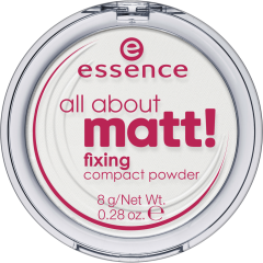 essence all about matt! fixing compact powder 8 g 