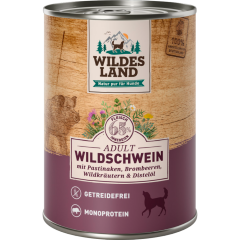 Wildes Land Adult Wildschwein 400 g 