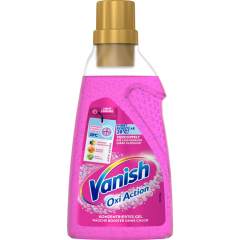 Vanish Oxi Action Wäsche Booster Gold Pink Gel 750 ml 