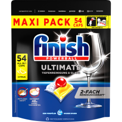 finish Ultimate All in 1 Citrus Maxi Pack 54 Tabs 