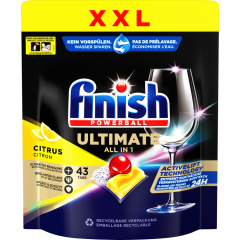 finish Ultimate All in 1 XXL Citrus 43 Tabs 