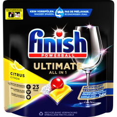 finish Ultimate All in 1 Citrus 23 Tabs 