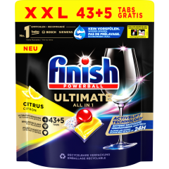 finish Ultimate All in 1 Citrus XXL 48 Tabs 