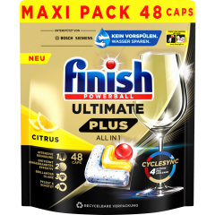 finish Ultimate Plus All in 1 Citrus Maxipack 48 Tabs 