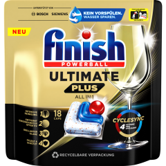 finish Ultimate Plus All in 1 Regular 18 Tabs 