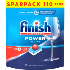 finish Power All in 1 Regular Sparpack 110 Tabs 