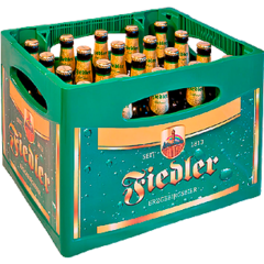 Fiedler Pilsener - Kiste 20 x 0,5 l 