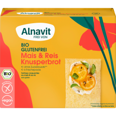 Alnavit Bio Knusperbrot Mais & Reis 150 g 