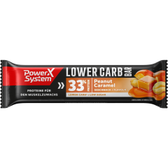 Power System Lower Carb Bar Peanut Caramel 45 g 