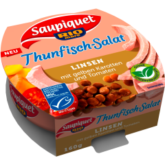 Saupiquet MSC Thunfisch Salat Linsen 160 g 