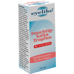 Eyelike Feuchtigkeitstropfen mit Hyaluron 15 ml 