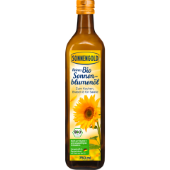 Sonnengold Bio Reines Sonnenblumenöl 750 ml 
