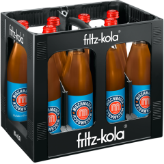 fritz-kola fritz-kola mit orange - Kiste 10 x 0,5 l 