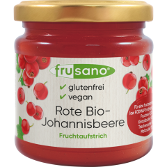 Frusano Bio Fruchtaufstrich Rote Johannisbeere 235 g 