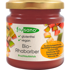 Frusano Bio Fruchtaufstrich Rhabarber 235 g 