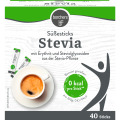 borchers Stevia Süßesticks 40 x 2 g 