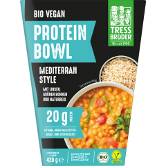 Tressbrüder Bio Protein Bowl Mediterran Style 420 g 