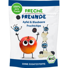 Freche Freunde Bio Fruchtchips Apfel & Blaubeere 16 g 