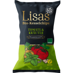 Lisas Bio-Kesselchips Bio Tomate & Kräuter 125 g 