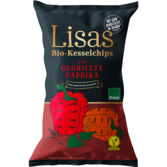 Lisas Bio-Kesselchips Bio Lisas Kesselchips Gegrillte Paprika 125 g 