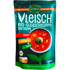 JÉRÔME Bio Vleisch-Gulaschsuppe sin Carne 400 ml 