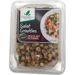 Die Frischebox Salat Croutôns Pesto mit Olivenöl 100 g 