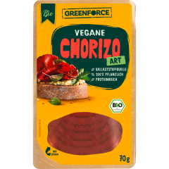 Greenforce Bio vegane Chorizo Art 70 g 