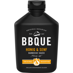 BBQUE Honig & Senf Barbecue Sauce 400 ml 