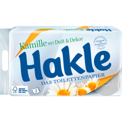 Hakle Kamille Toilettenpapier 3-lagig 8 x 150 Blatt 