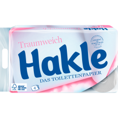 Hakle Traumweich Toilettenpapier 4-lagig 8 x 130 Blatt 