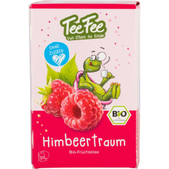 TeeFee Bio Himbeertraum Früchtetee 20 Teebeutel 