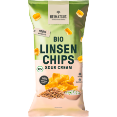 Heimatgut Bio Linsen Chips Sour Cream Style 75 g 