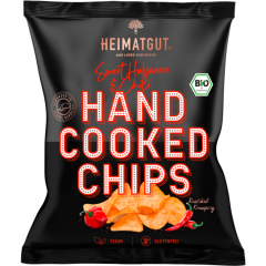 Heimatgut Bio Hand Cooked Chips Sweet Chilli 125 g 
