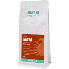 Maya 1991 Bio Kaffee ganze Bohne 250 g 