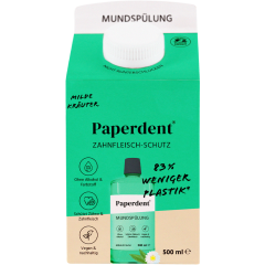 Paperdent Mundspülung Milde Kräuter 500 ml 
