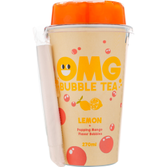 OMG Bubble Tea Lemon + Mango 0,27 l 