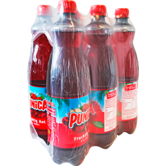 PUNICA Fruchtig Rot -6-Pack 6 x 1 I 