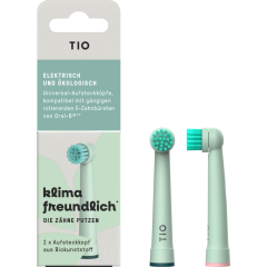 Tio Tio Tiomatik Aufsteckkopf für elektrische Zahnbürsten rund 2ST 2 Stück 