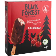 Black Forest Ice Cream Bio Schwarzwälder Kirsch 3 x 90 ml 