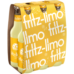 fritz-limo Limo Zitronenlimonade - 6-Pack 6 x 0,33 l 