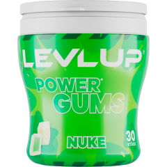 LevlUp Power Gums Nuke Himbeere & Limette 30 Stück 
