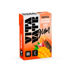 Vitavate Gum Tropical Geschmack & Vitamine 28,2 g 