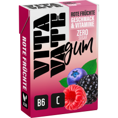 Vitavate Gum Rote Früchte & Vitamine 28,2 g 