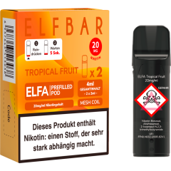 ELFBAR Elfa Pods Tropical Fruit – 20 mg/ml 2 x 2 ml 
